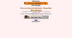 Desktop Screenshot of castlewoodorgans.com