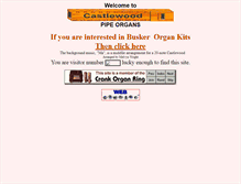Tablet Screenshot of castlewoodorgans.com